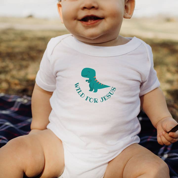 Felpa Wild For Jesus con motivo Dino per la vendita all'ingrosso da parte di GFF Apparel