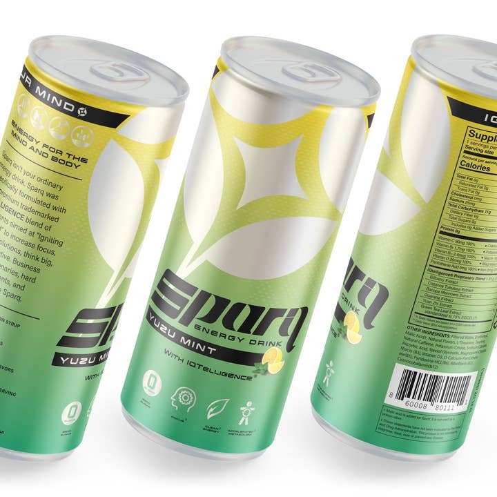 Sparq Energy - Vendita all'ingrosso Bevande isotoniche/energetiche - SPARQ® Yuzu Menta3