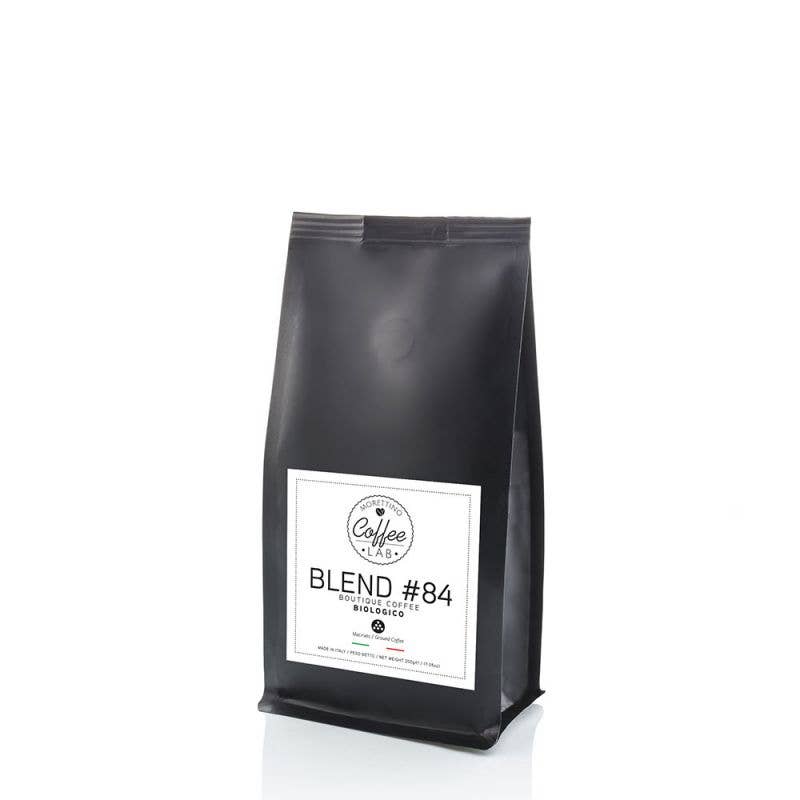Caffè Morettino - Wholesale Ground Coffee - Lab Blend #84 Organic Ground Coffee 200g0