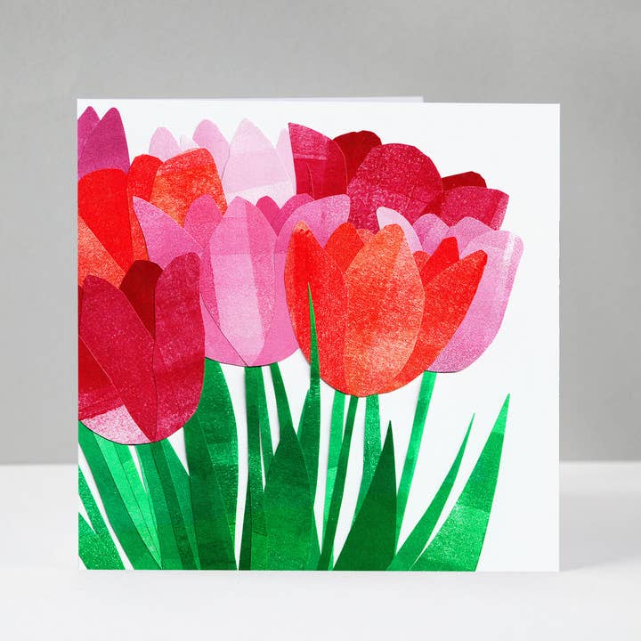 Fiona Clabon Illustration – wholesale Everyday greeting card – Tulips Card