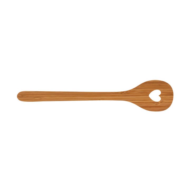 Räder - Vente Cuillère de cuisine - Cuillère en bambou avec découpe en forme de cœur0