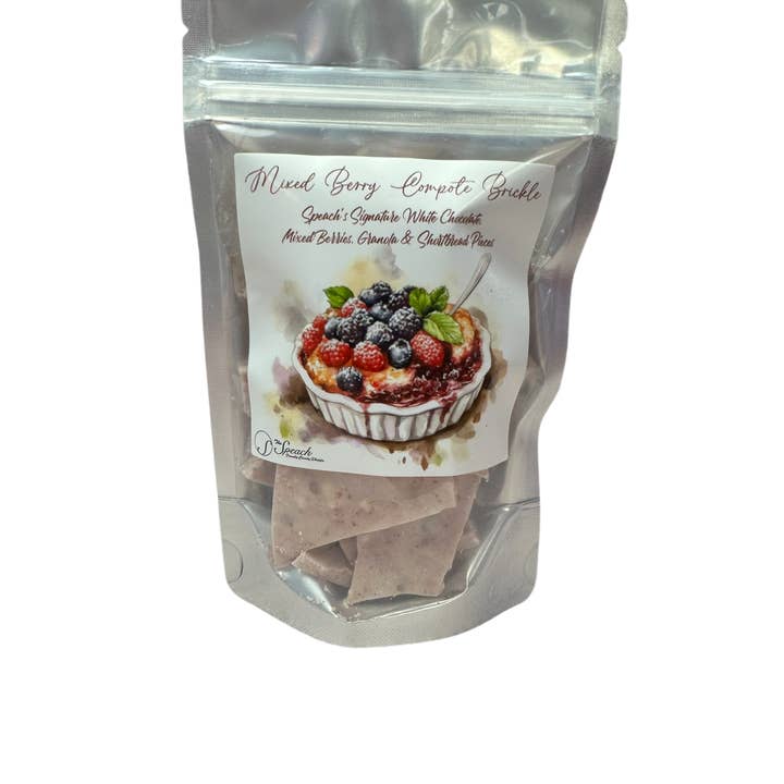 Speach Family Candy Shoppe - Wholesale Chocolate Bar - Mixed Berry Compote Brickle0