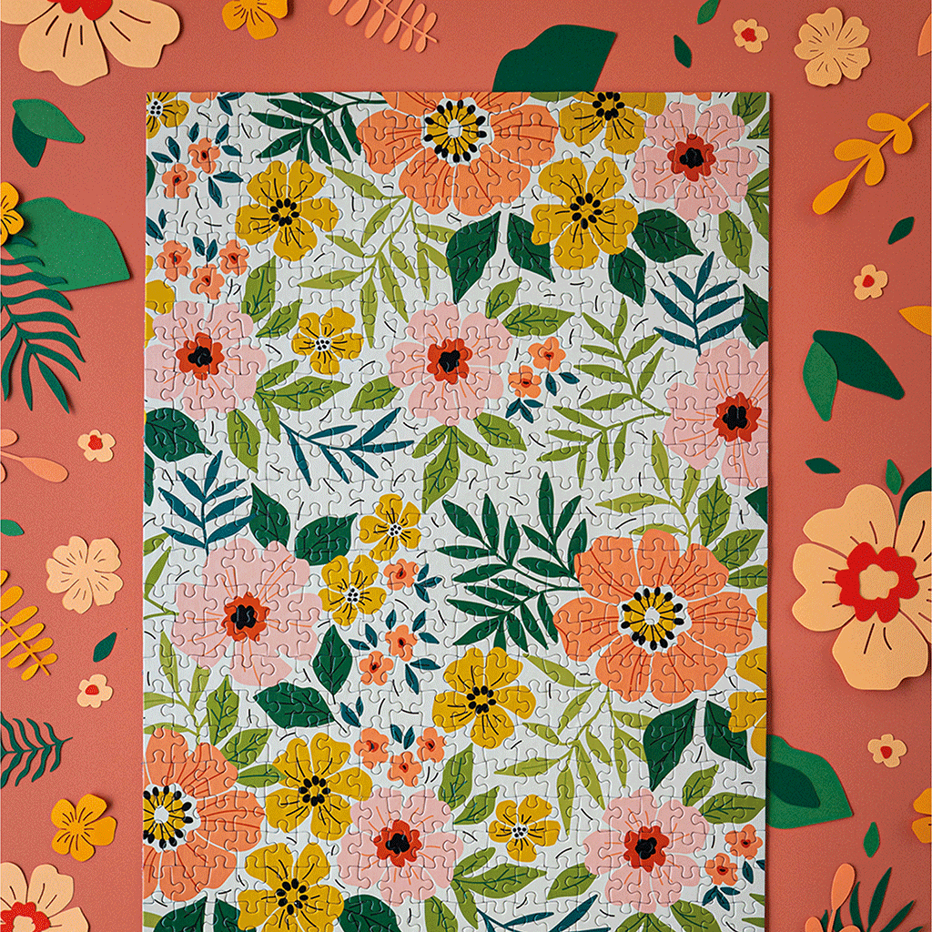 Maison Joliette - Vente Puzzle – adulte - Puzzle 500 pièces Floraison1