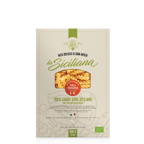 Emporio Sicilia – Engroshandel Pasta – Pasta Fusilli Perciasacchi Bio - La Siciliana0