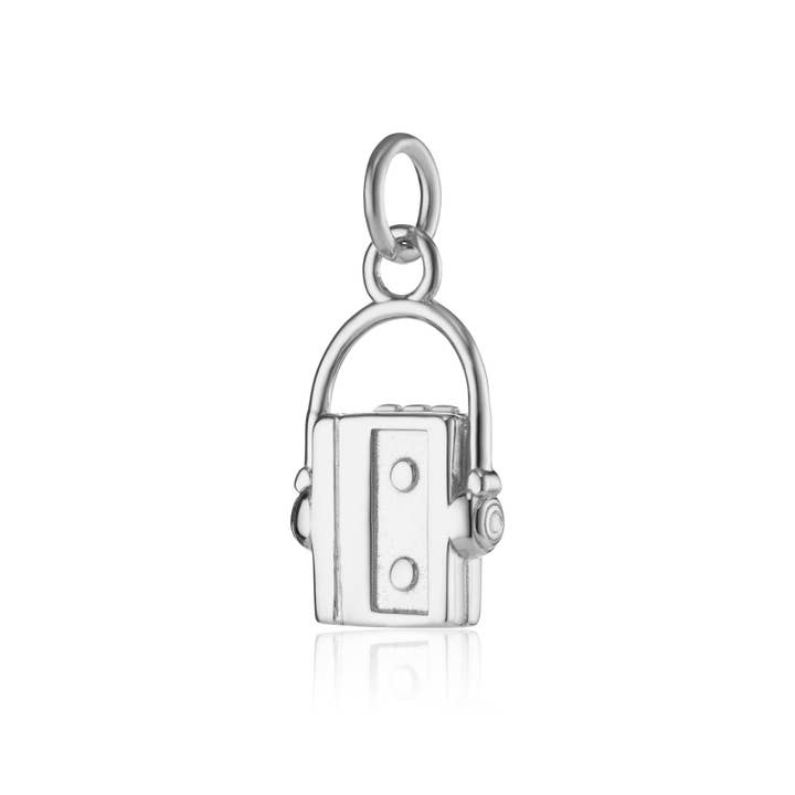 Scream Pretty - Recycled Sterling Silver Jewellery – wholesale Individual charm/pendant – Walkman Charm