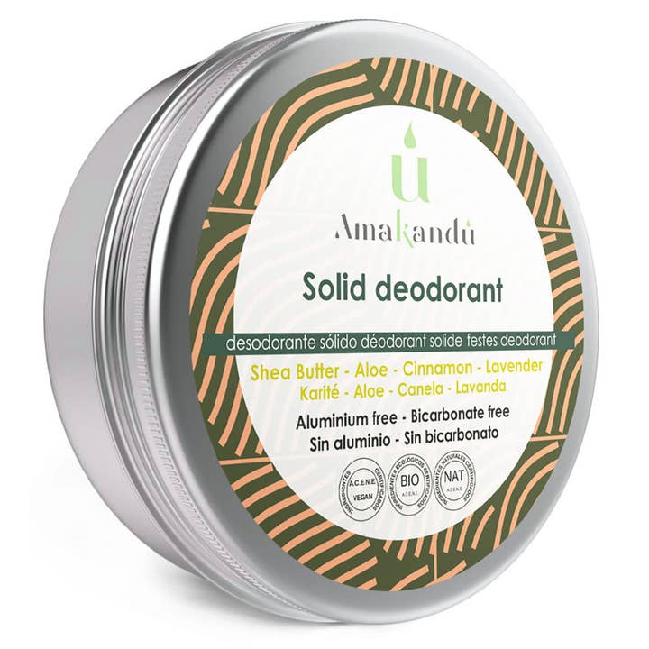 Desodorante Sólido Lavanda & Canela para venta al por mayor de Amakandu