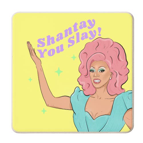 ART WOW - Wholesale Coasters - Coasters 'Ru Paul' by The Queer Store2