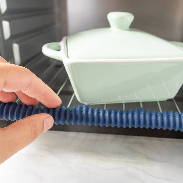 Fox Run Brands - Wholesale Kitchen Tool/Gadget - Fox Run Silicone Oven Guards,Set of 2 Navy Oven Rack Shields1