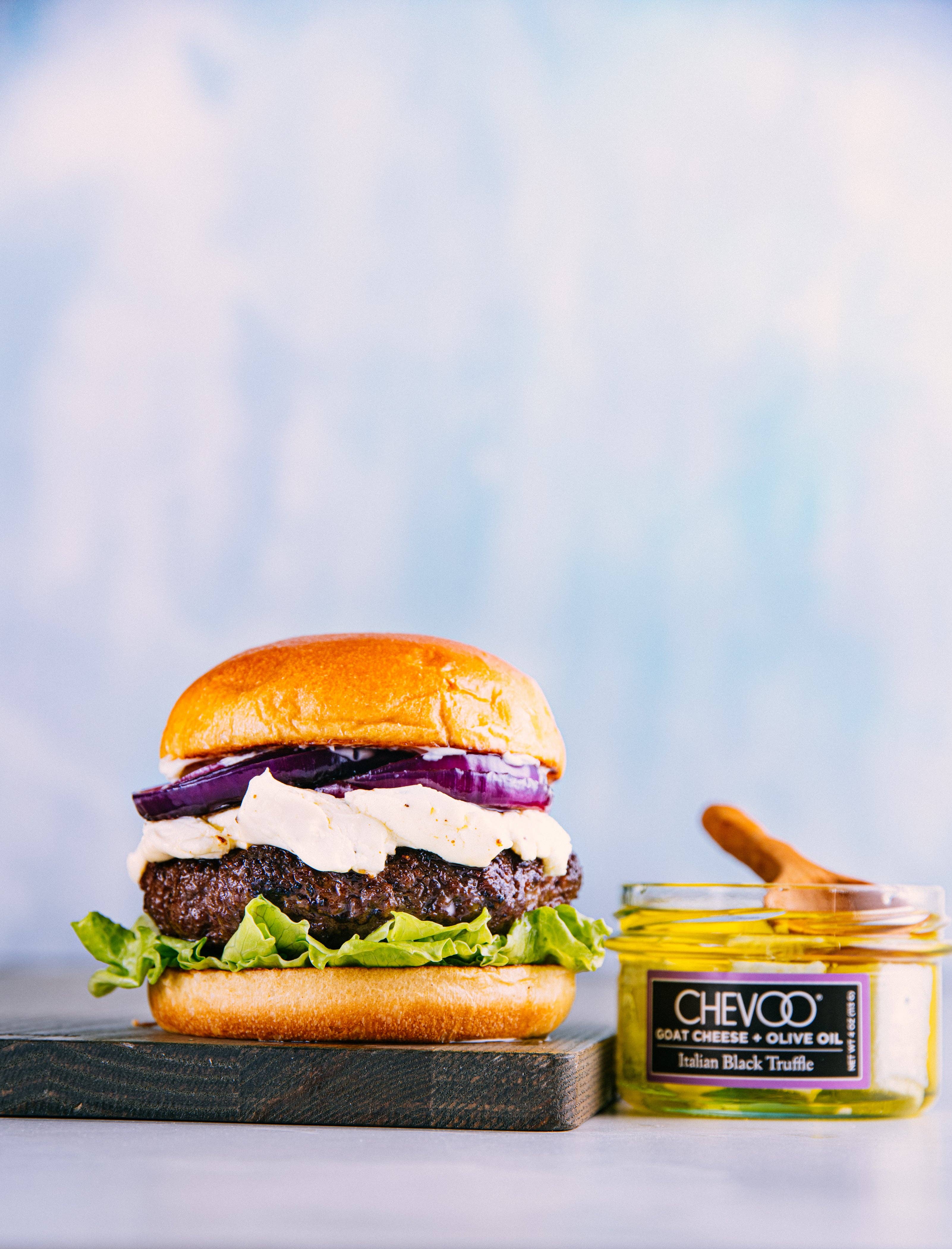 Belle Chevre & Chevoo - Wholesale Cheese - Chevoo Italian Black Truffle Goat Cheese2