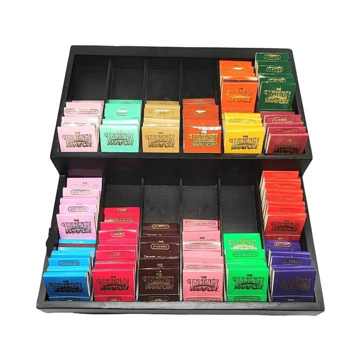 Arômes & Évasions - Wholesale Incense - Incense Matches -Selection of 16 Unique Fragrances