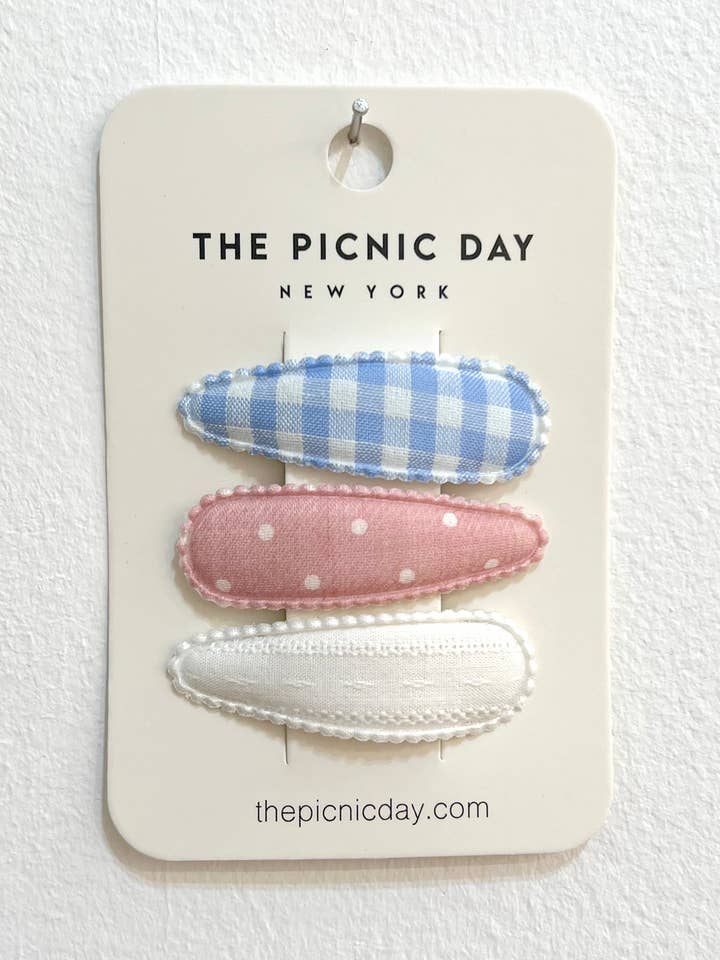 Sunny Picnic Hair Clip Set for wholesale by The Picnic Day