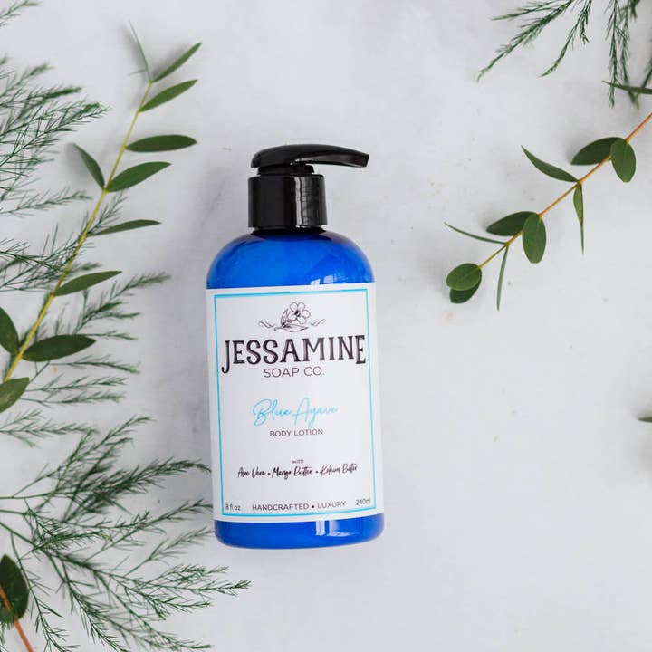 Blue Agave Body Lotion for wholesale by Jessamine Soap Co