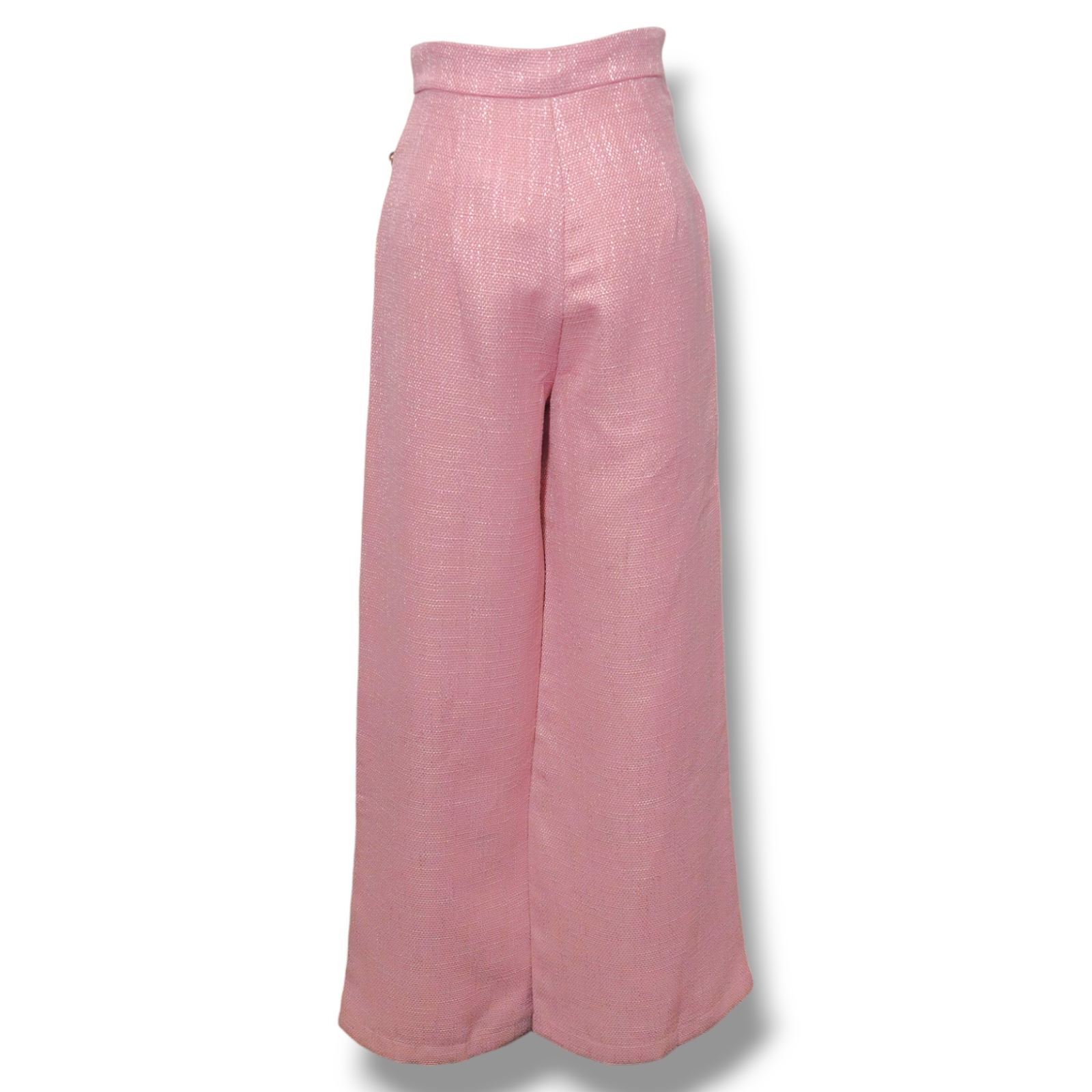 NINEF - Wholesale Pants - Women's - Verdant Elegance Wide-Leg Trousers - Luxurious French Made 1