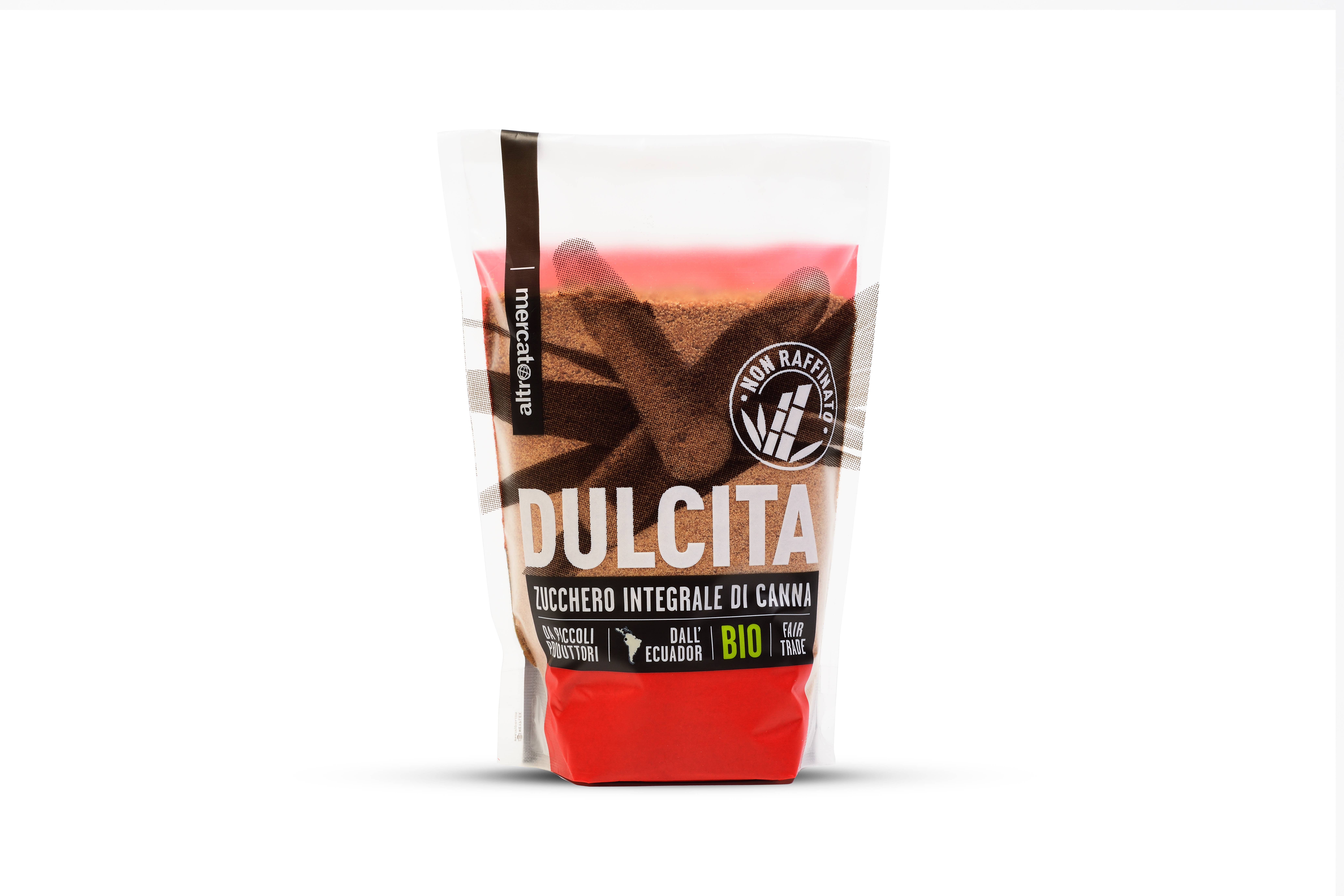 Altromercato - Wholesale Sugar/Sweetener - Dulcita - Whole Cane Sugar - Ecuador - Organic - 1 kg1