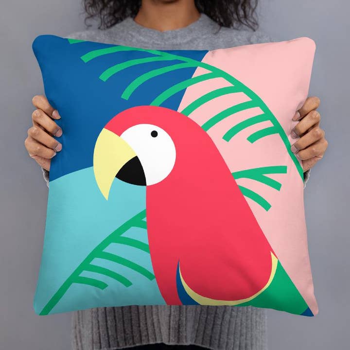 Kissen Tropical Papagei für den Großhandel von Cushion Covers Store