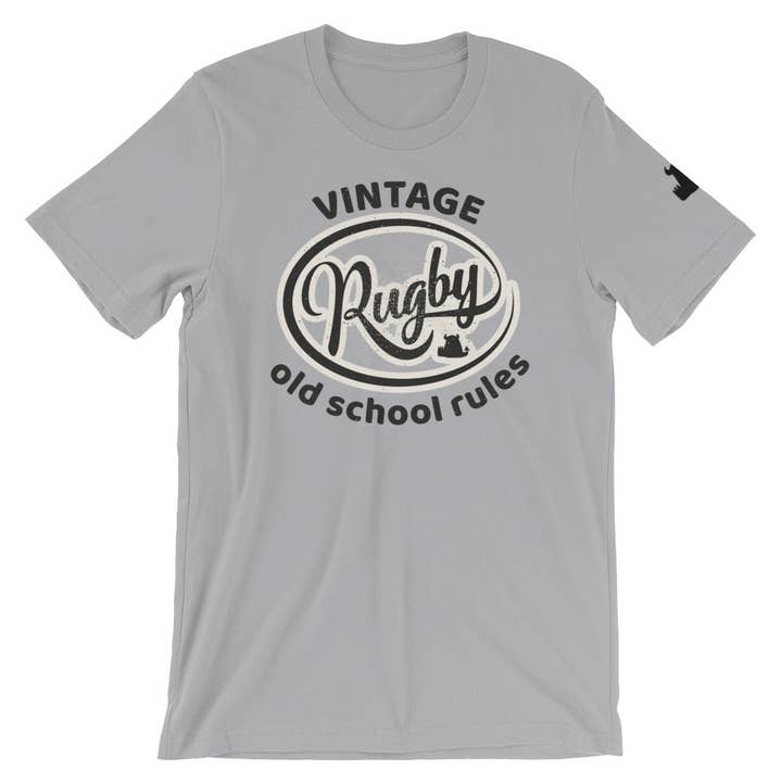 Beasties © Vintage Rugby Old School Rules T-shirt • Gamle mænd for engroshandel hos beasties