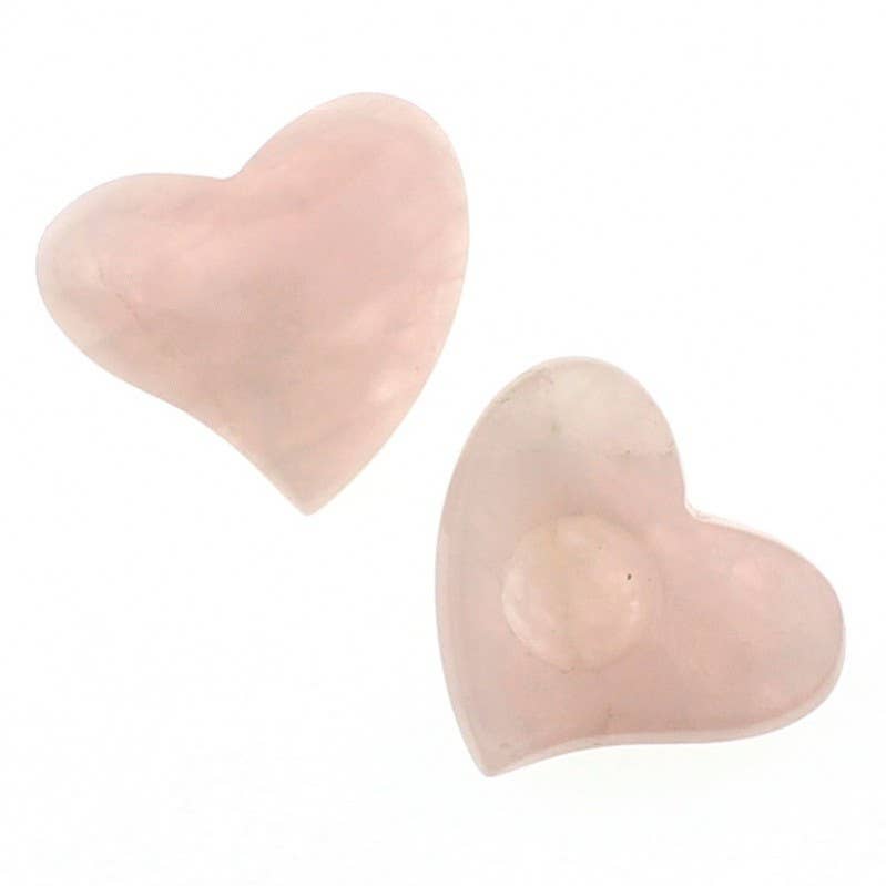 UniArt - Wholesale Spiritual Stone/Crystal - Heart Cabochon of Semiprecious Stones5