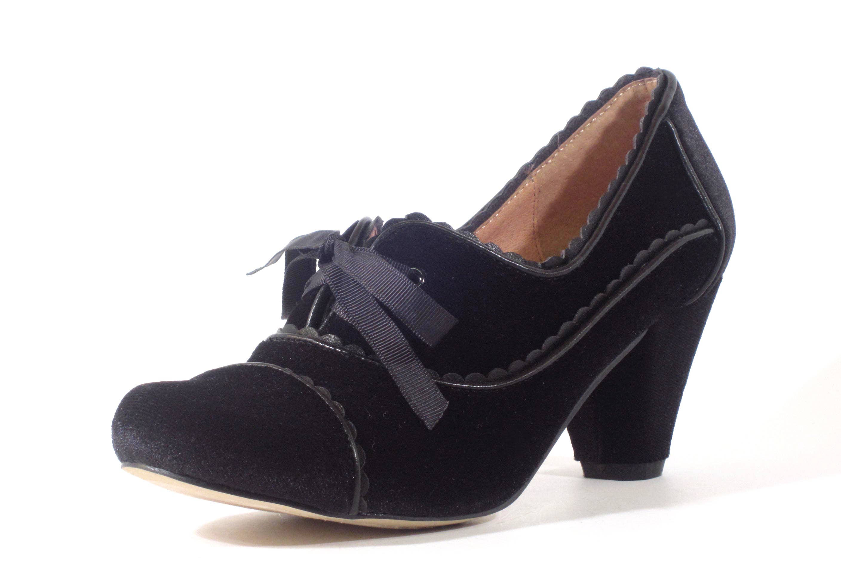 Chelsea Crew – Großhandel Schuhe mit niedrigen Absätzen – Damen – Madison Velvet Retro-Schuhe für den Urlaub1