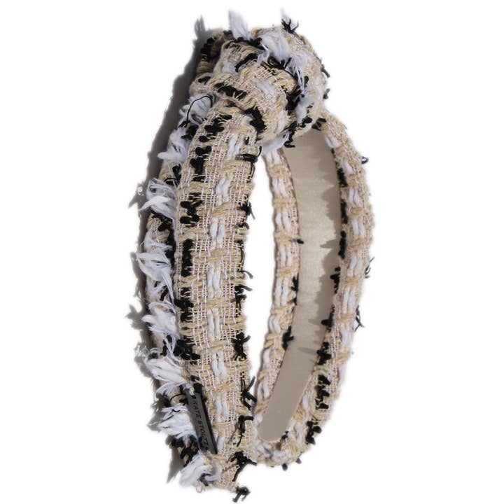 Kate Stoltz - Wholesale Fashion headband – women's - Knot English Tweed Headband/ Multiple Color Options3