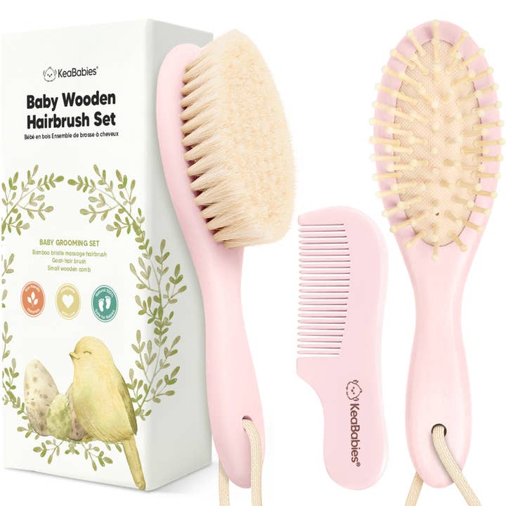 Fard Set spazzola e pettine per capelli KeaBabies in vendita all'ingrosso su Faire