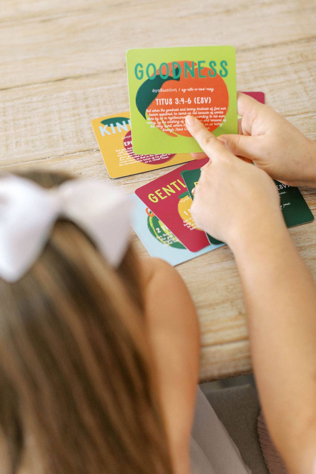 Tiny Theologians - Vendita all'ingrosso Carte didattiche - Bambini e neonati - Carte del Frutto dello Spirito per Bambini6