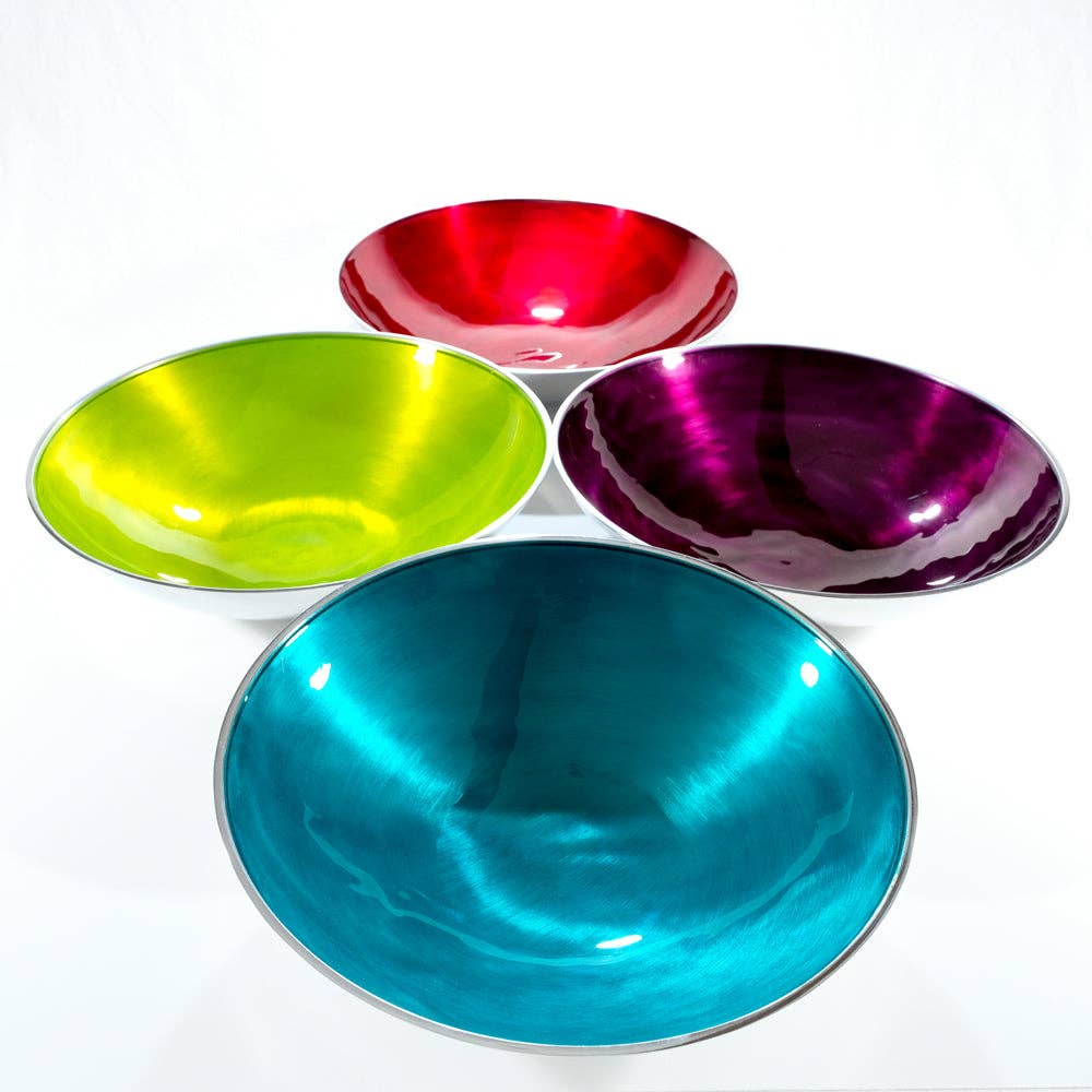 Tilnar Art - Wholesale Decorative Plate/Dish/Bowl - Aqua Round Bowl Large 34 cm2