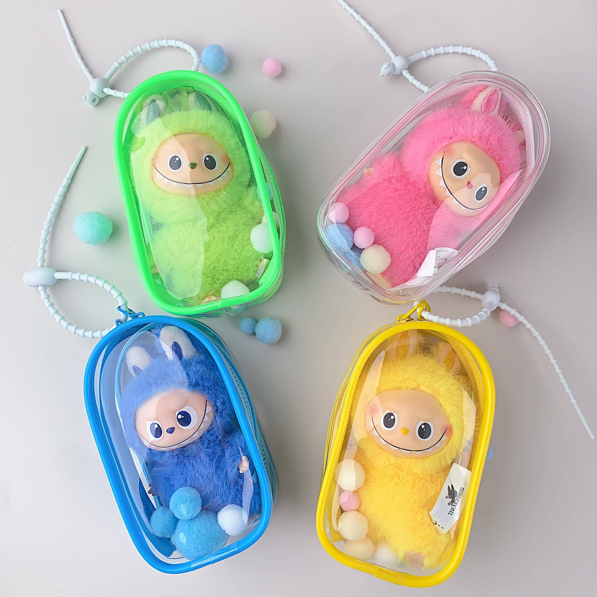 Lilyrosy（Duty free) - Wholesale Keychain - Women's - Mini Lafufu Bag Charm with Protective Pouch ( without doll) 0