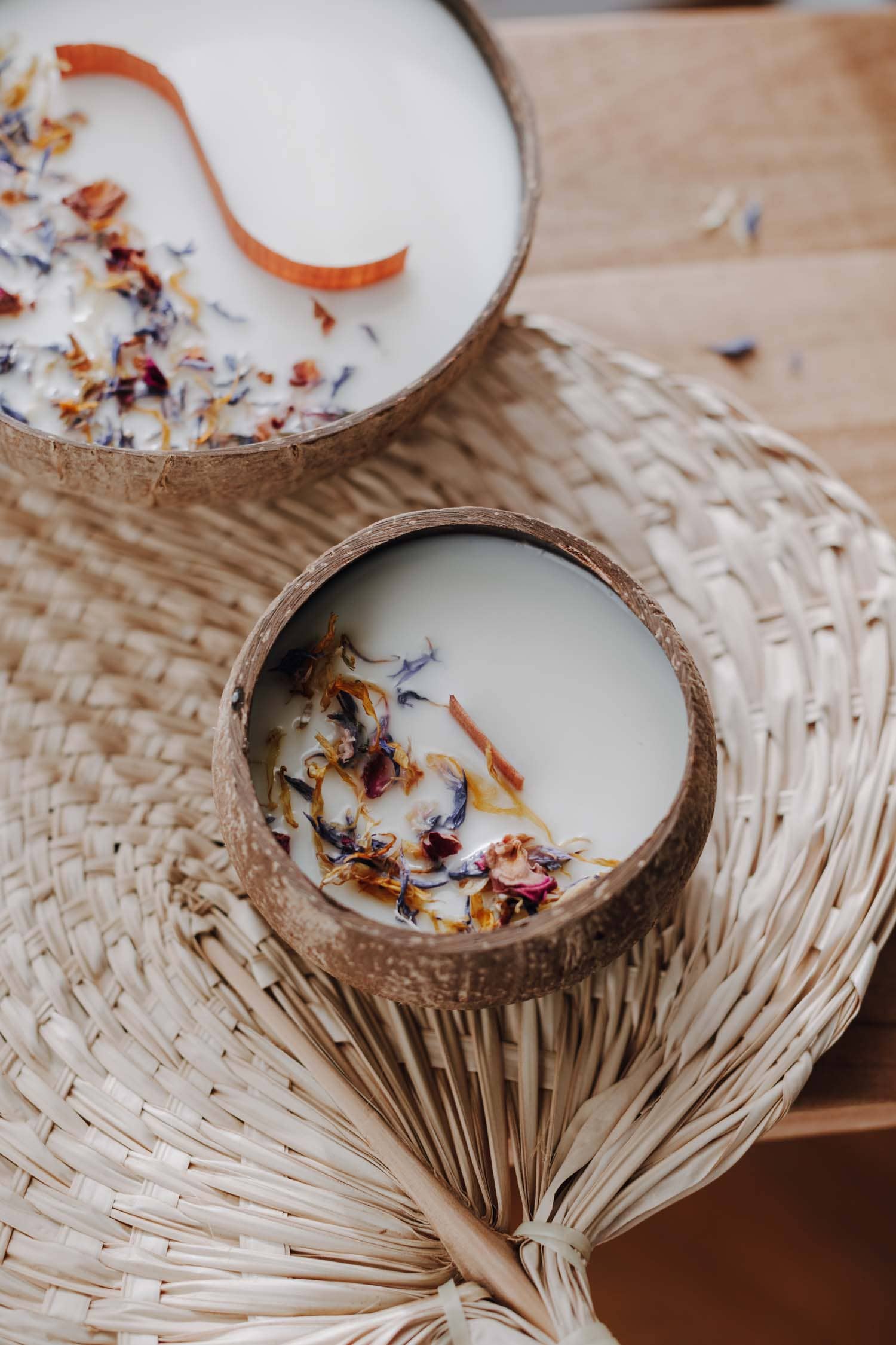 Lumininie – Großhandel Kerze im Glas / gefüllte Kerze – Monoi-Kerze0