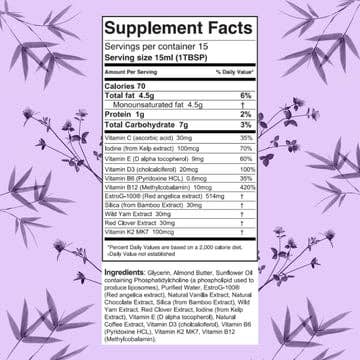 Purality Health - Wholesale Oral Supplement/Vitamin - Liposomal MenoPLUS3