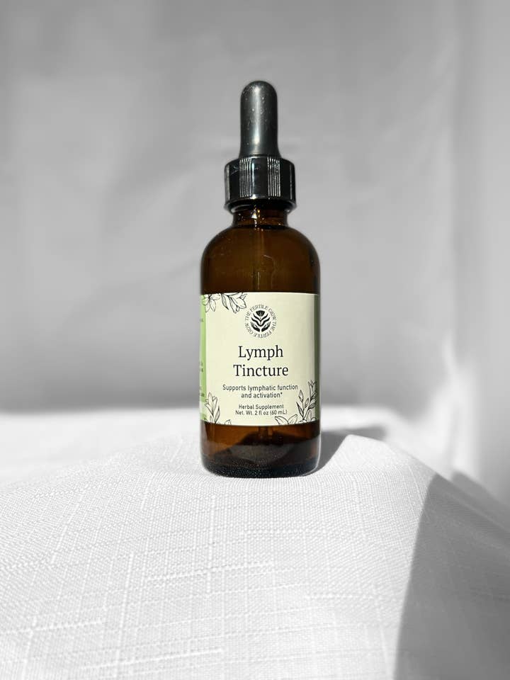 Teinture Herbacée Lymphatique pour la vente par The Fertile Glow