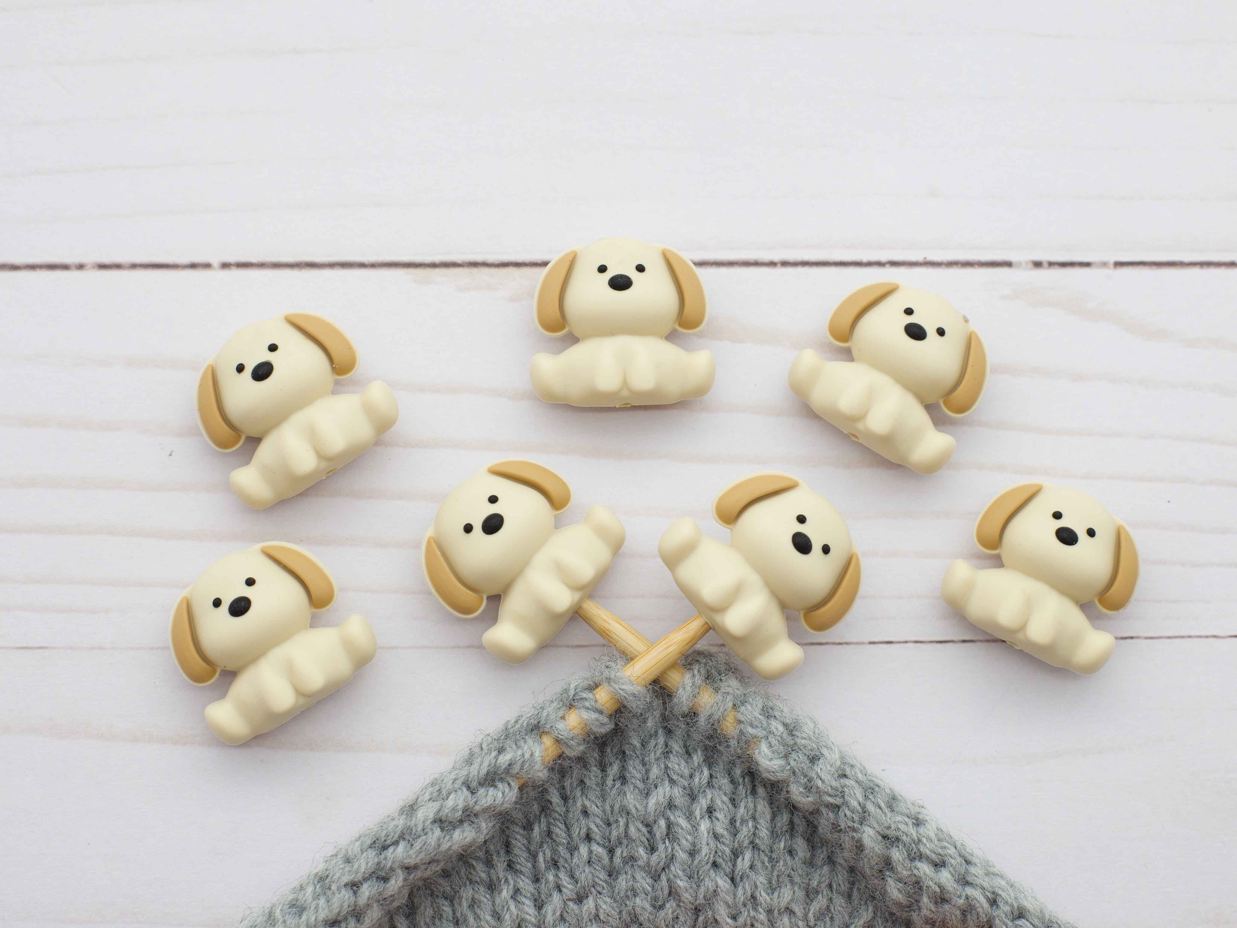 Fox & Pine Stitches - Wholesale Knitting/Crochet Supplies - Little Doggy | Stitch Stoppers 1