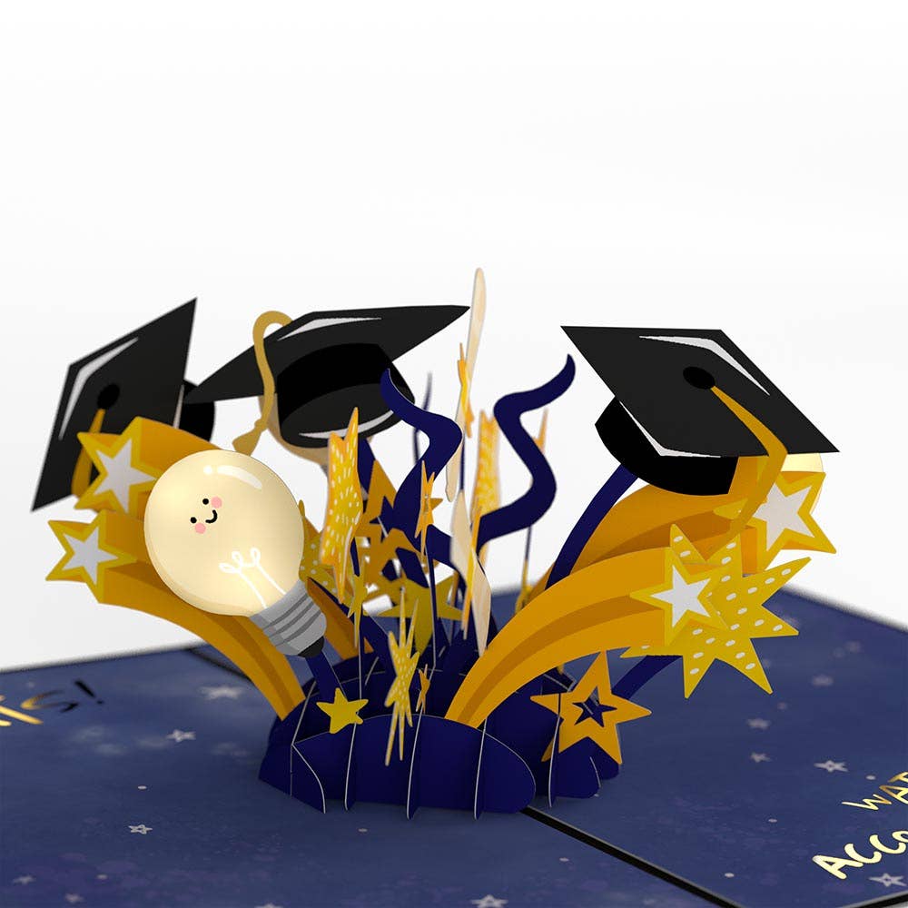 Lovepop Cards - Wholesale Graduation Card - Future Is Bright Graduation 5''x7'' Card, Back To School0