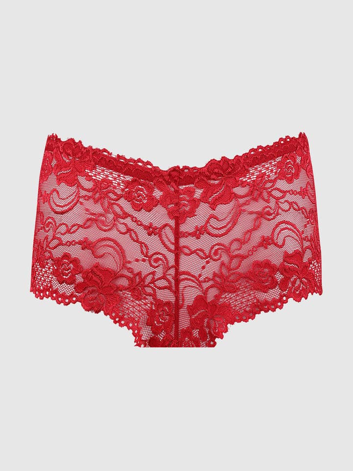 House of Desire – Engroshandel Undertøj - Dame – CAITLIN BLOMSTRET BLONDE CHEEKY11