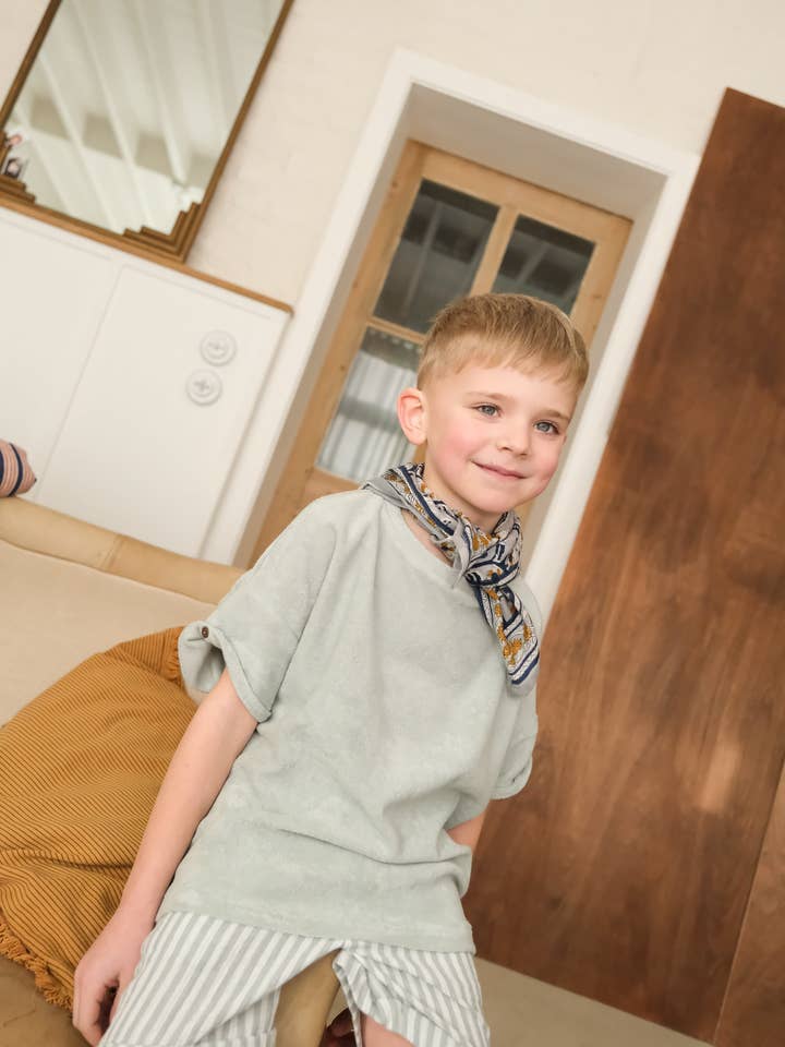 Bebis- och barnhalsdukar Delhi Blåklint 50 cm för wholesale av SO FAMILY