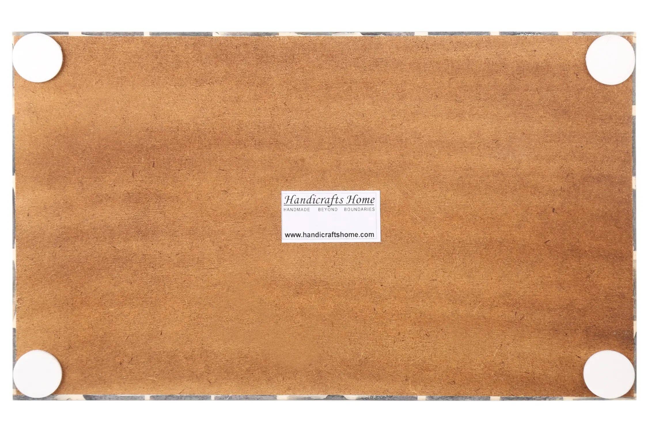 Vanity Tray - Handmade Moroccan 10x6 Towel Tray - Blue for wholesale on Faire1