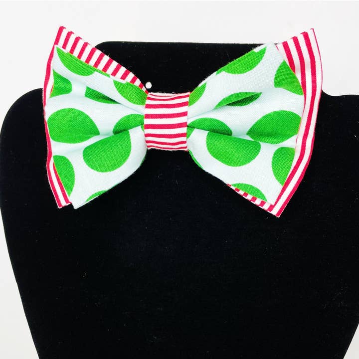 Striped & Polka Dot Bow Tie for wholesale by Cooki Bloom