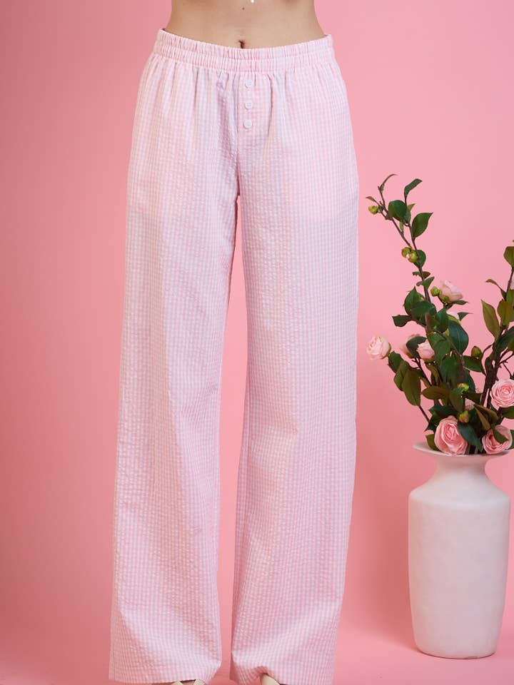 GINGHAM SEERSUCKER BOXERSHORT voor wholesale door Hesperus