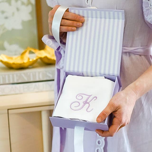 The Pillow Bar - Wholesale Gift Box - Pillow Bar Satin Tie Gift Box