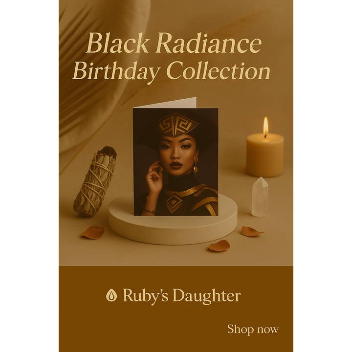 Collezione Black Radiance per la vendita all'ingrosso da parte di Ruby’s Daughter