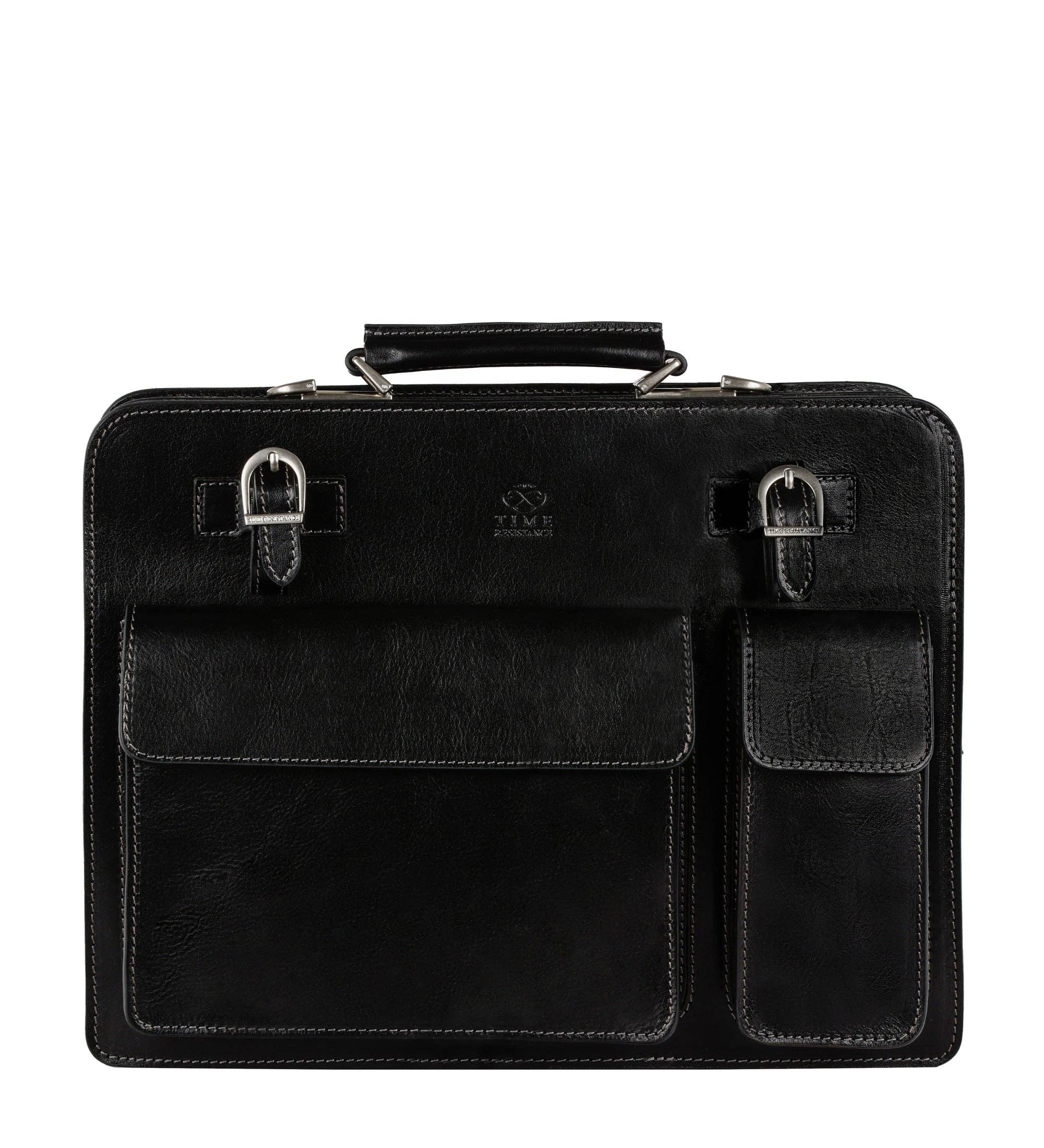 Time Resistance - Wholesale Satchel - Men's - Leather Large Satchel Bag Briefcase - The Prophet14
