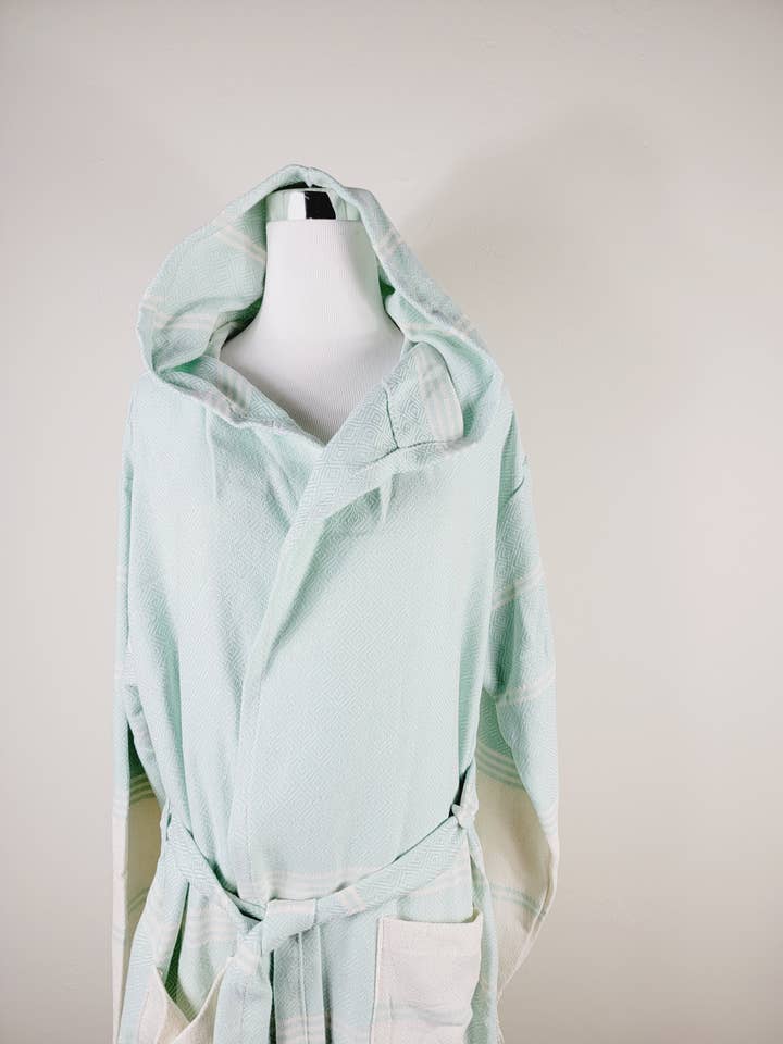 EBRU Home - Wholesale Robe - Women's - 10 Unisex Bathrobe, Beach robe and spa L XL sizes and colors13