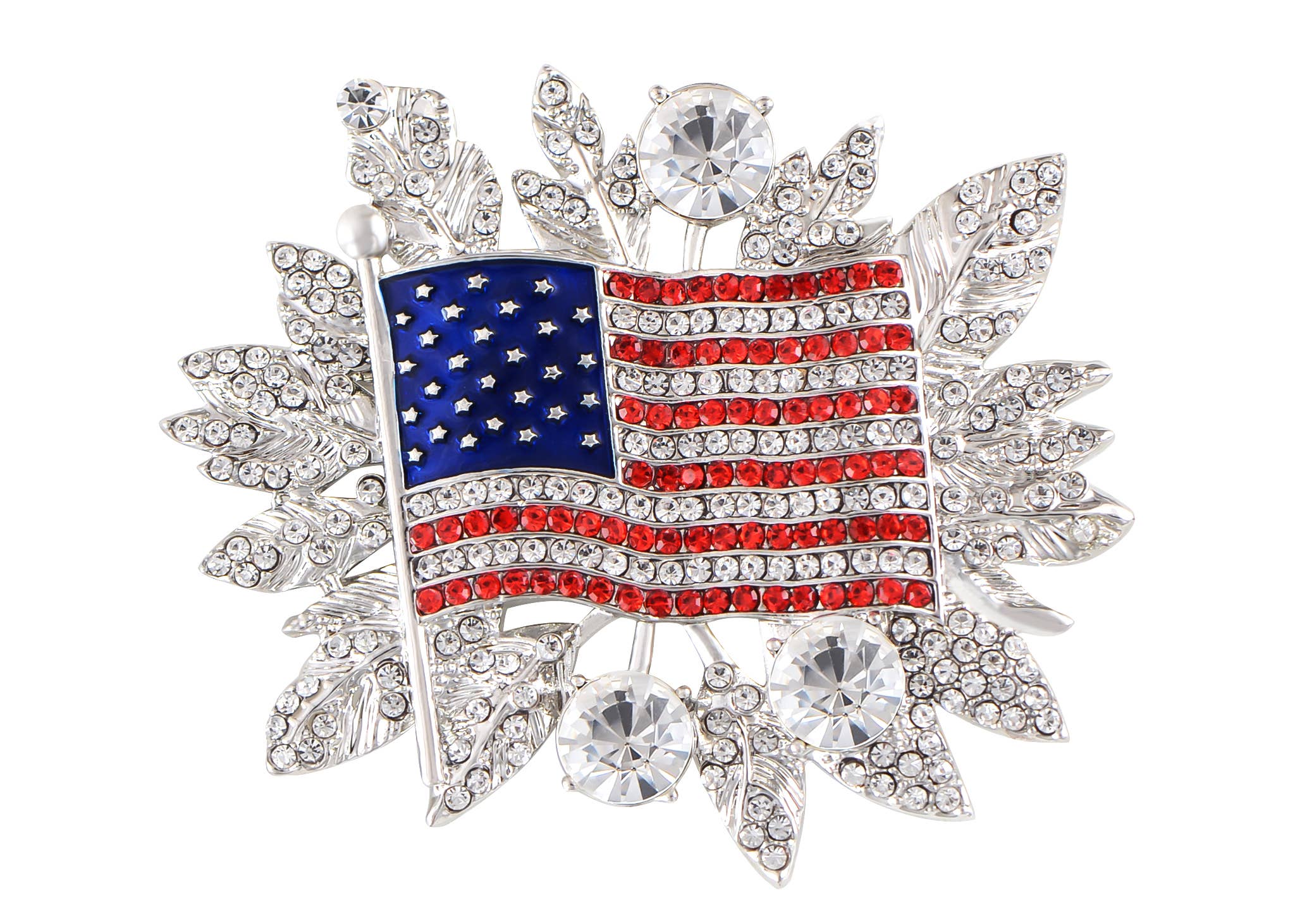 AK Brand – Großhandel Broschen – Brosche mit amerikanischer Flagge der USA, 4. Juli6