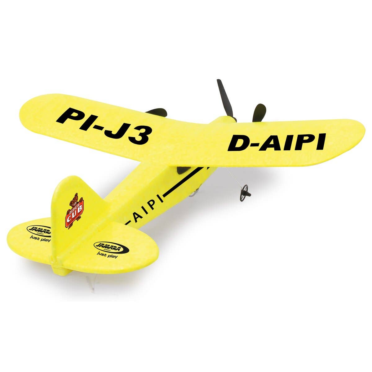 mhw24 - Wholesale Toy Plane - Kids - Piper J3-CUB Airplane 2.4GHz Gyro 2CH6
