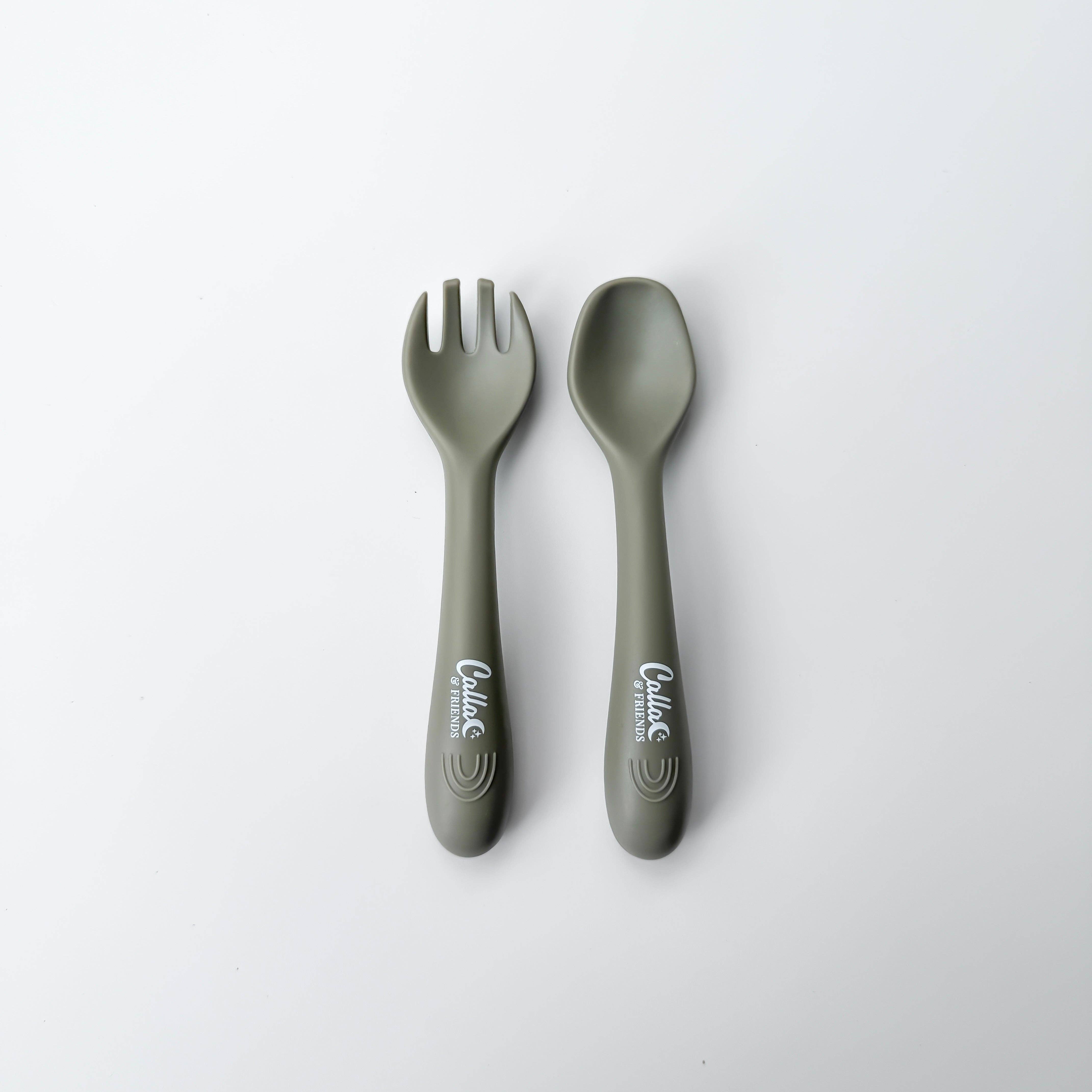 Calla & Friends - Wholesale Flatware Set - Kids & Baby - My First Silicone Utensils18