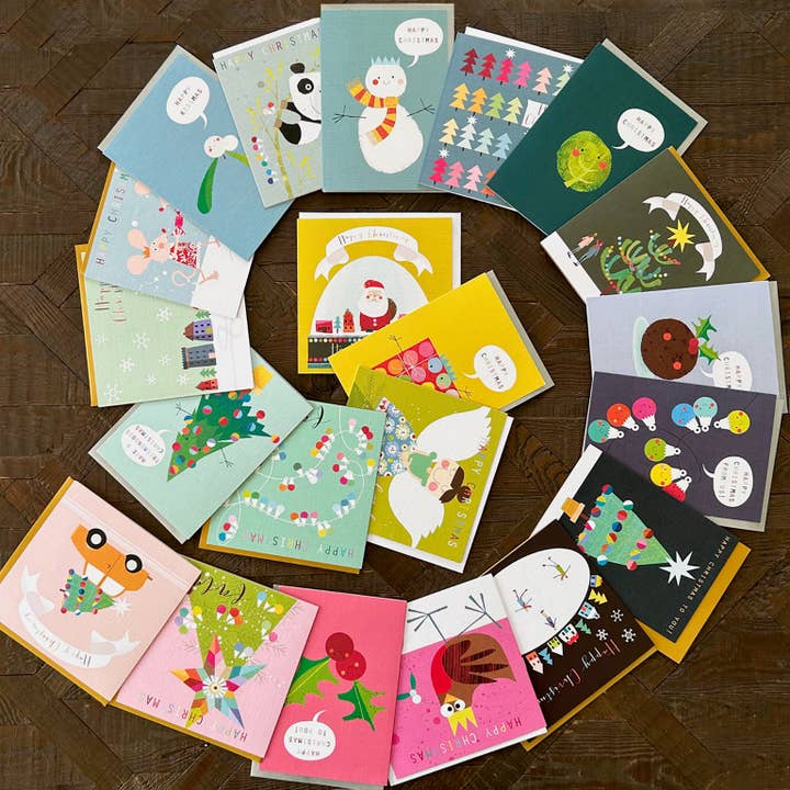 Kali Stileman Publishing - Wholesale Christmas Card - XMPK Mixed Christmas Card Pack