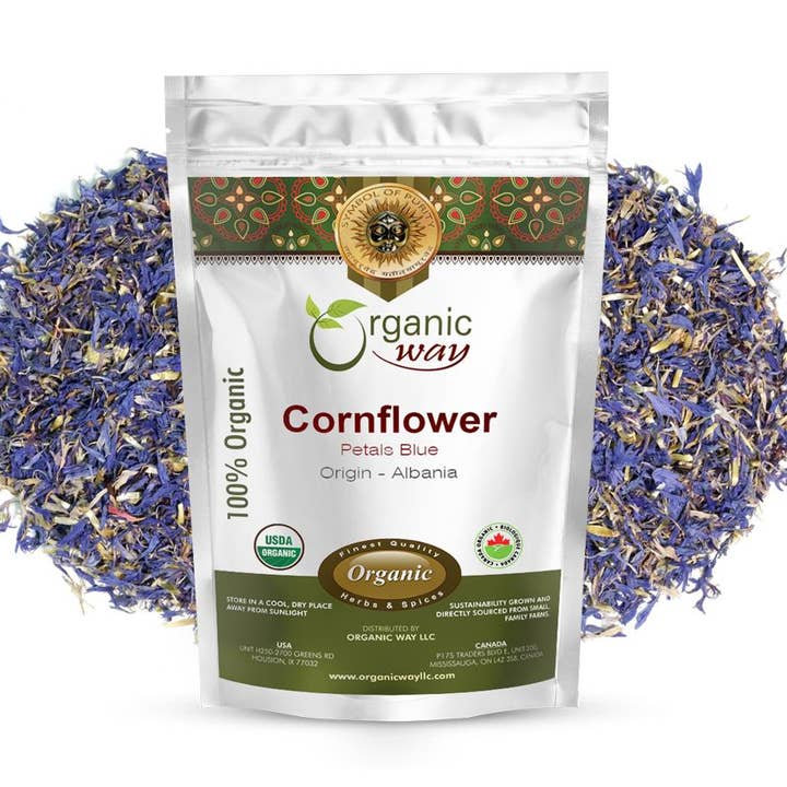 Organic Cornflower Blue Petals and other Purchase Wholesale sam'sflowers. Free Returns & Net 60 Terms on Faire trending on Faire.