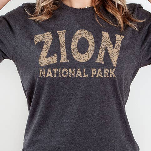 Zion National Park Graphic Tee for wholesale by Select Apparel