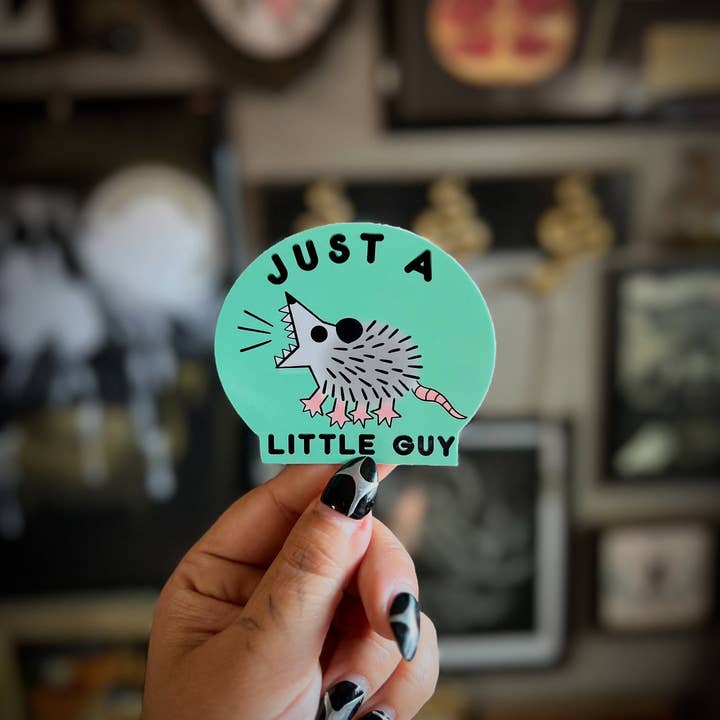 Bara en liten kille som skriker opossum | Utskuren klistermärke för wholesale av Raicodoll