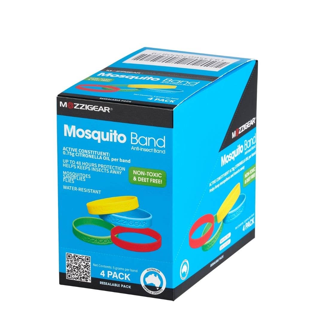Mozzigear - Wholesale Insect repellent - Mozzigear Adults Mosquito Band 4 Pack5