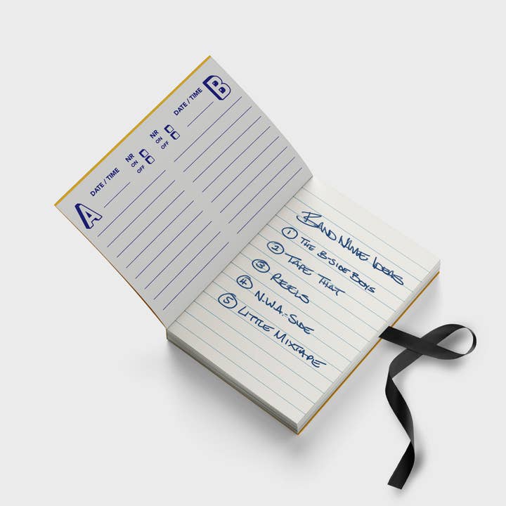 SUCK UK Ltd - USA - Wholesale Notebook - Mixtape Notebooks